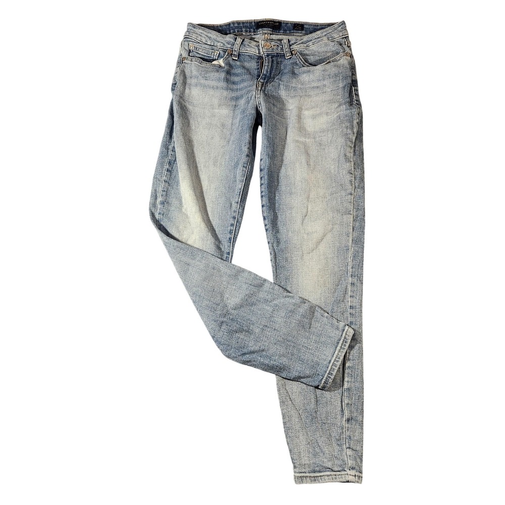 Luckyβ Brand Jeans Womens 6 28 Blue Light Wash Lolita Skinny Stretch 7WP10819